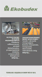 Mobile Screenshot of ekobudex.pl